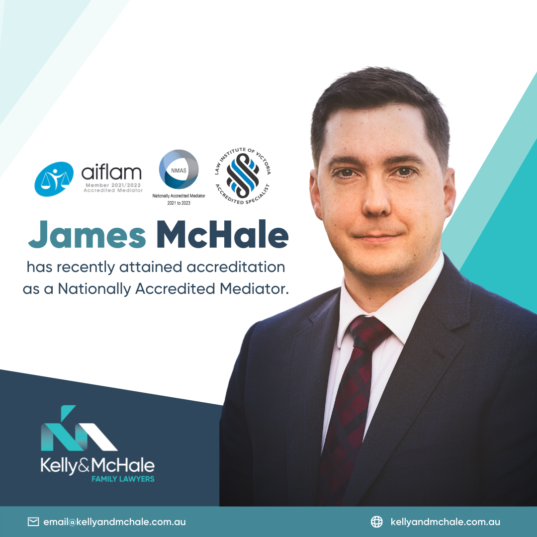 James McHale recognised as a Nationally Accredited Mediator