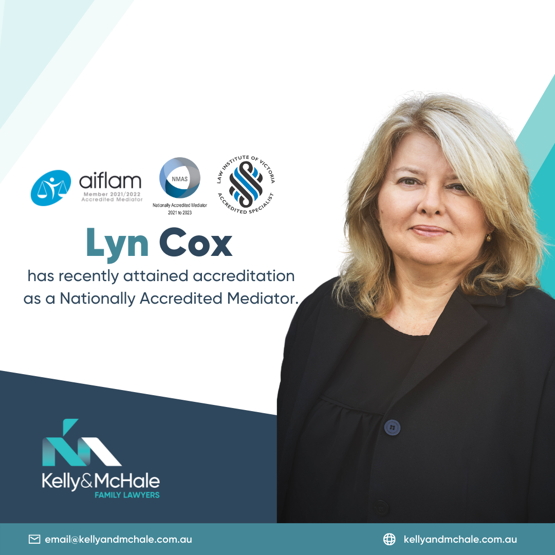 Lyn Cox recognised as a Nationally Accredited Mediator